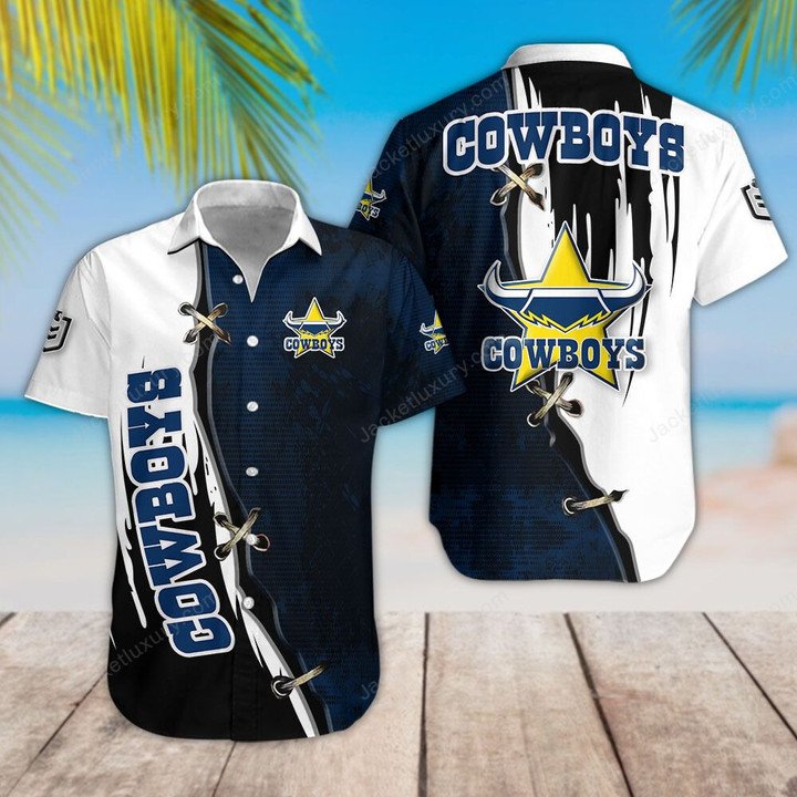 NRL North Queensland Cowboys Hawaiian Shirt
