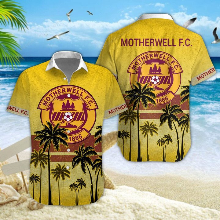 Motherwell F.C. Hawaiian Shirt