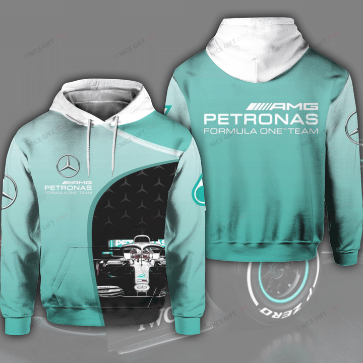 Mercedes AMG Petronas Formula One Team 3D Hoodie