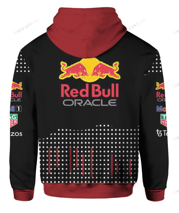 Red Bull Oracle Black 3D Hoodie