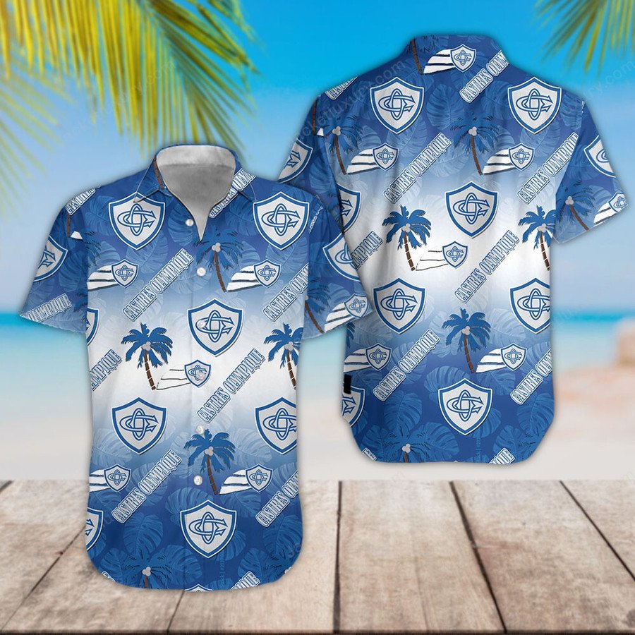 Castres Olympique 2022 Hawaiian Shirt
