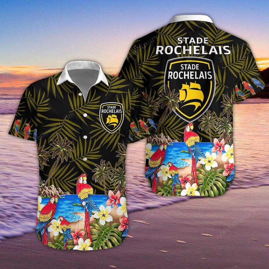 Stade Rochelais Rugby Hawaiian Shirt