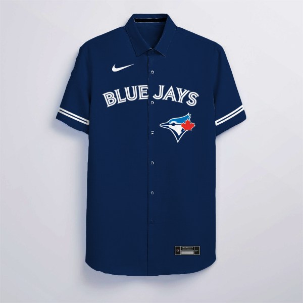 Toronto Blue Jays MLB Personalized Blue Hawaiian Shirt