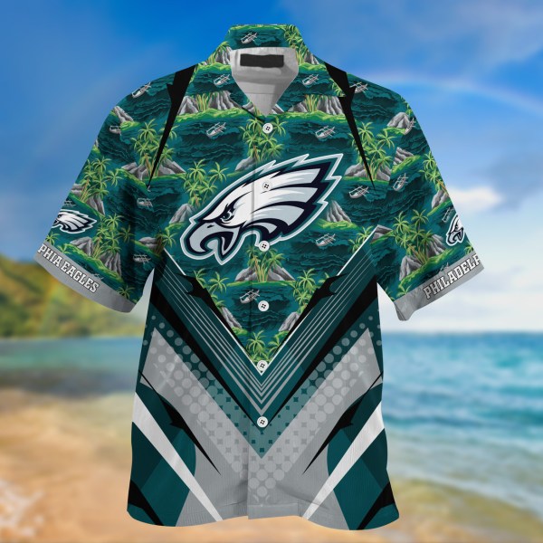 Philadelphia Eagles NFL Summer Hawaiian Shirt