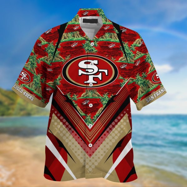 San Francisco 49ers NFL Tropical Hawaiian Shirt