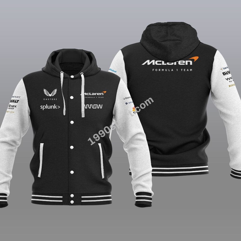 McLaren Racing 2022 Hooded Varsity Jacket