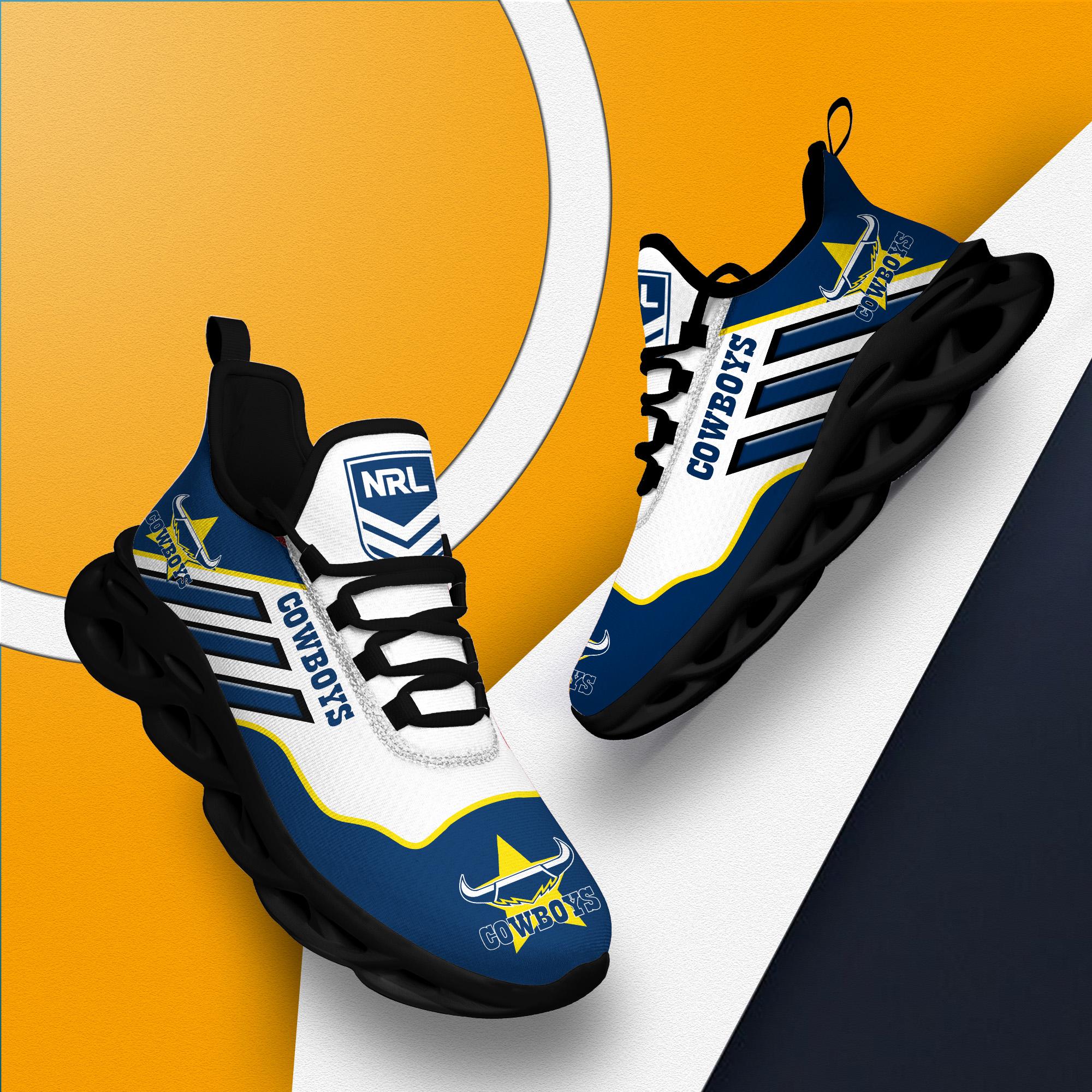 North Queensland Cowboys NRL Clunky Max Soul Shoes