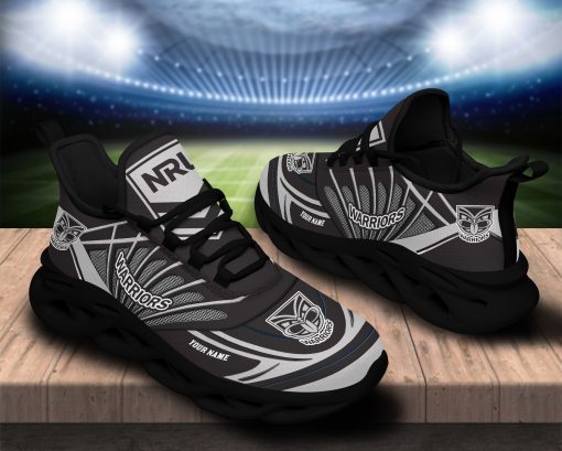 New Zealand Warriors NRL Custom Name Clunky Max Soul Shoes