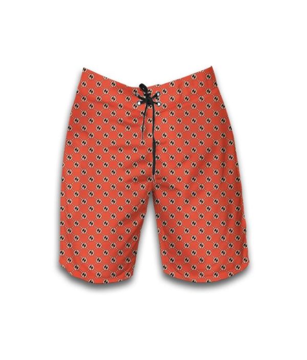 Gucci monogram red hawaiian shirt and short