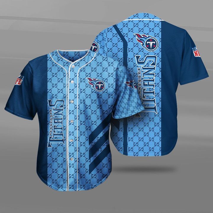 Tennessee Titans NFL Gucci Baseball Jersey