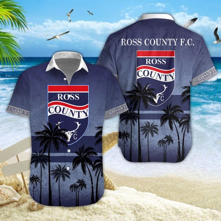 Ross County F.C. Hawaiian Shirt