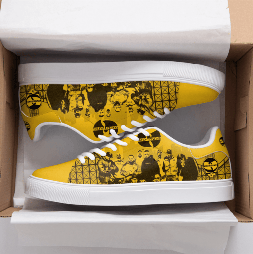 Wu Tang Clan Yellow Stan Smith Low Top Shoes