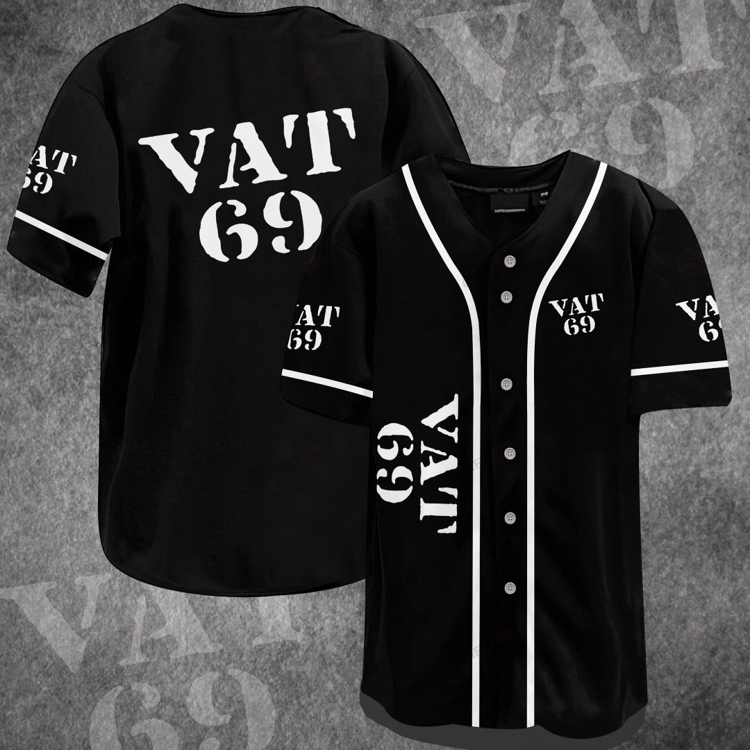 VAT 69 Baseball Jersey