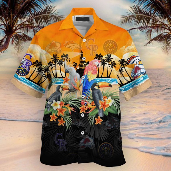 Colorado Sports Teams Summer 2022 Hawaiian Shirt