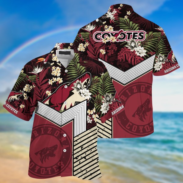 Arizona Coyotes New Collection Summer 2022 Hawaiian Shirt