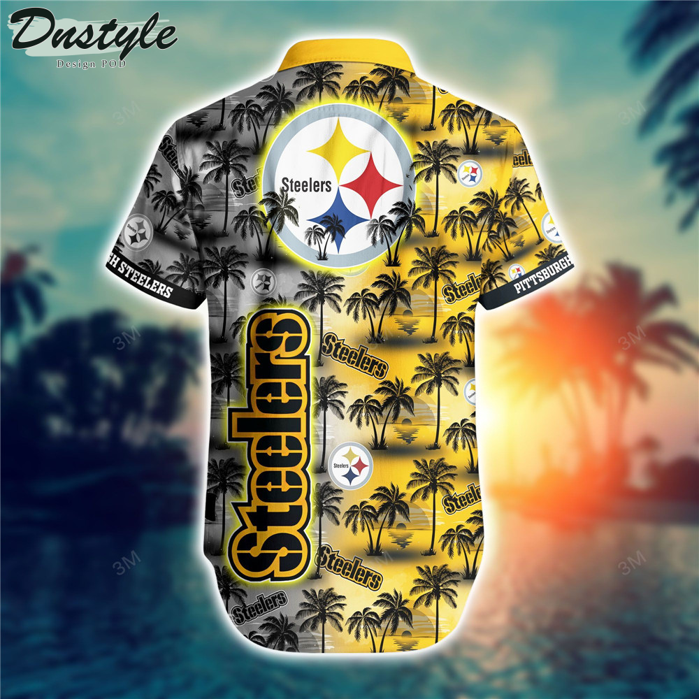 Pittsburgh Steelers Flower Gift For Summer 2022 Hawaiian Shirt