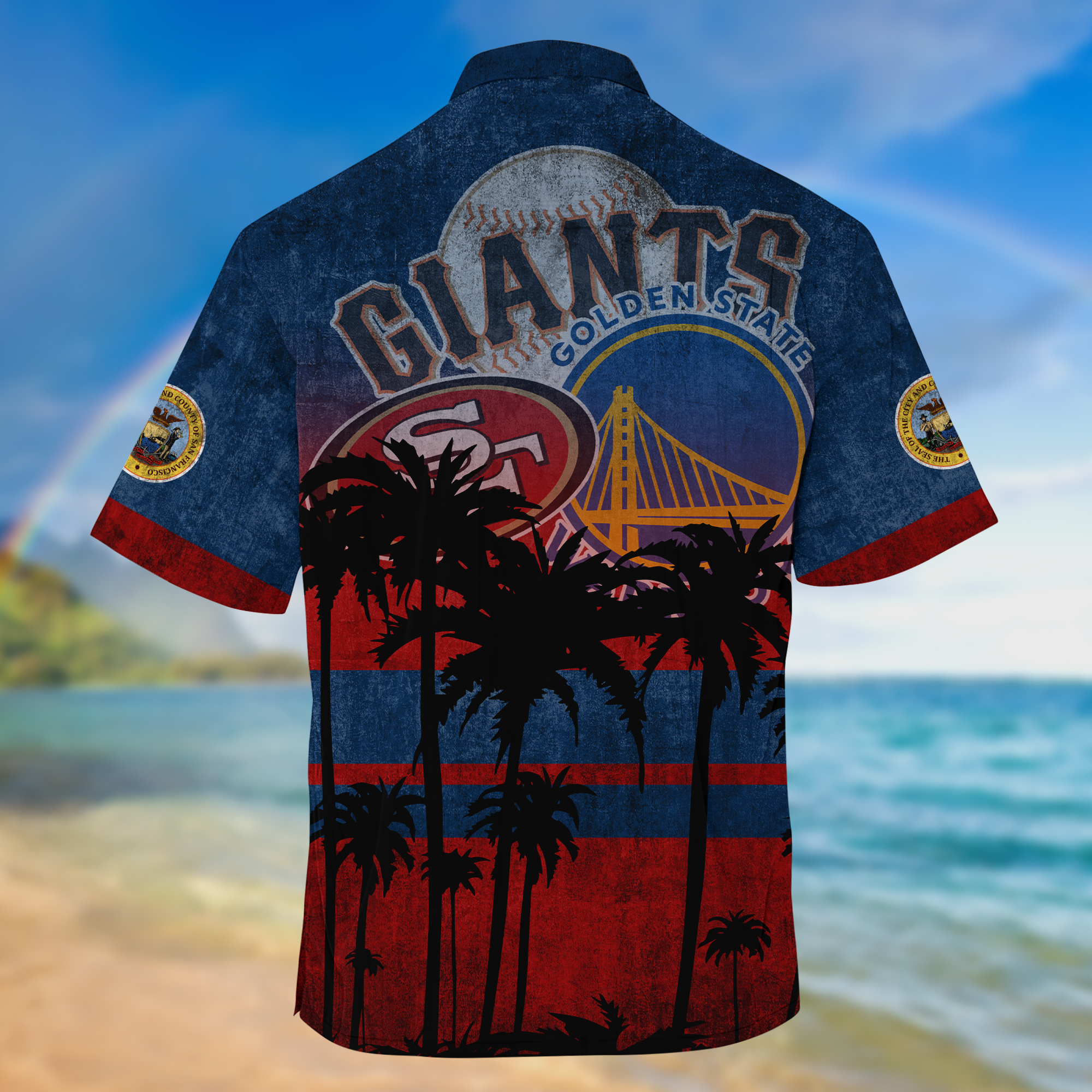 San Francisco Giants 49er Golden State Sport Teams Hawaiian Shirt