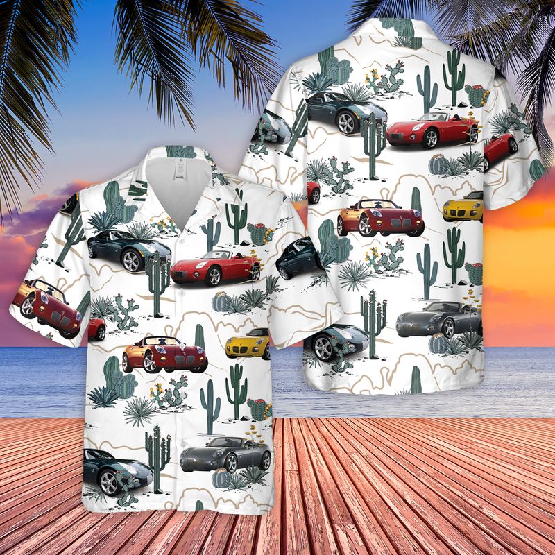 Pontiac Solstice Hawaiian Shirt