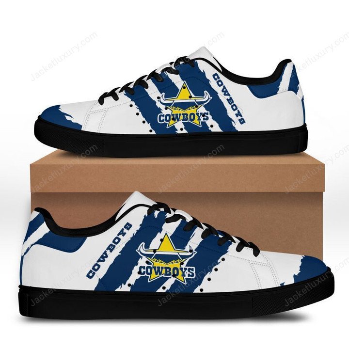 NRL North Queensland Cowboys Stan Smith Low Top Shoes