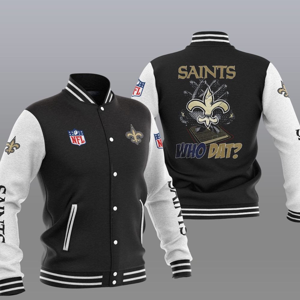 New Orleans Saints Who Dat Varsity Jacket