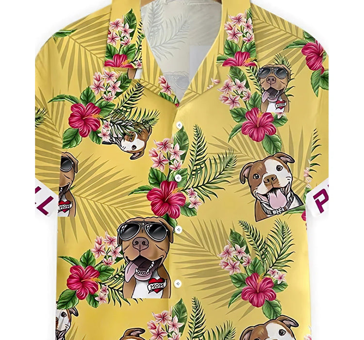 Pitbull Summer Hawaiian Shirt