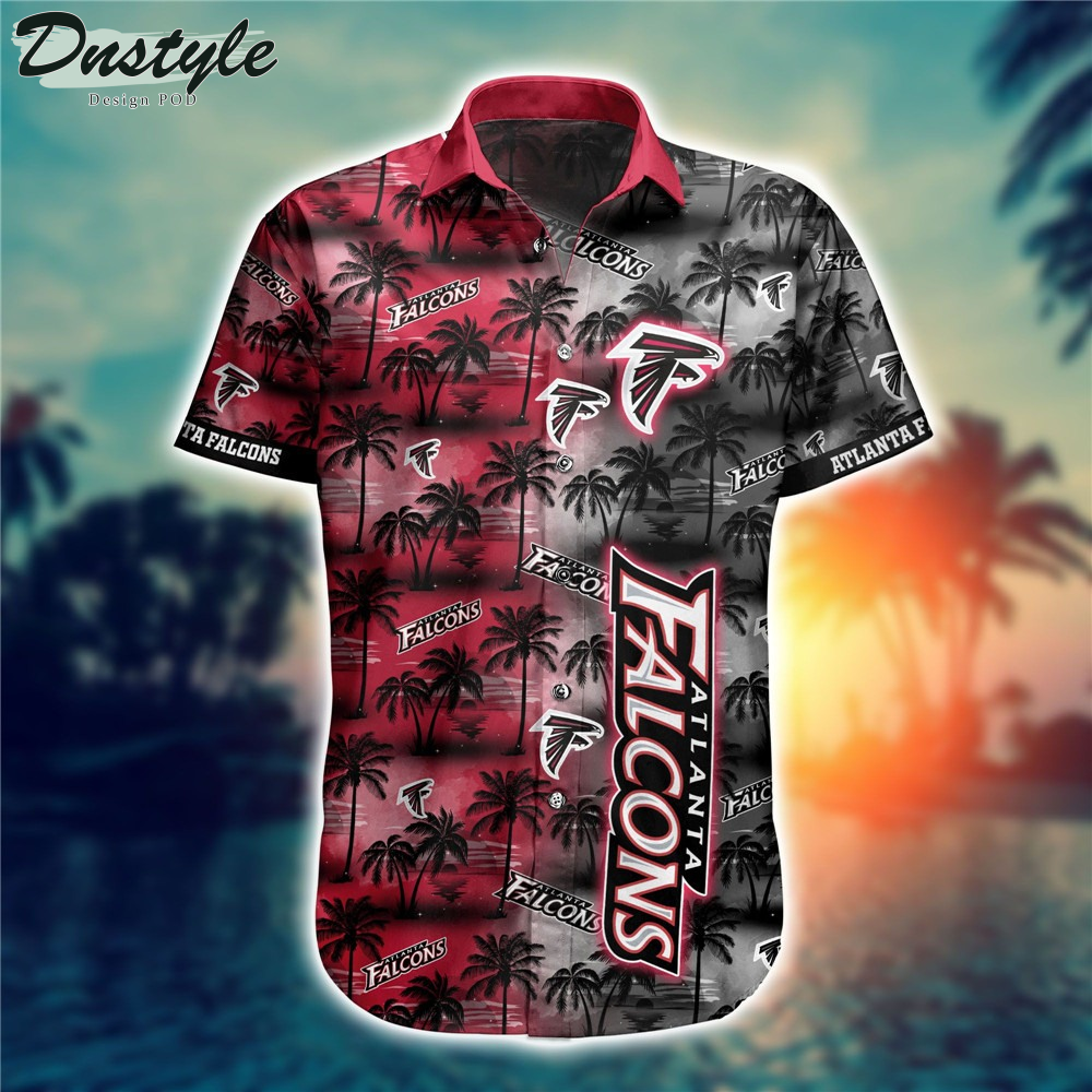 Atlanta Falcons Flower Gift For Summer 2022 Hawaiian Shirt