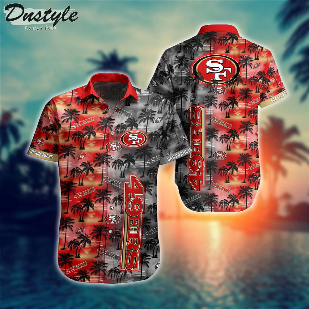 San Francisco 49ers Flower Gift For Summer 2022 Hawaiian Shirt