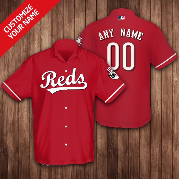 Cincinnati Reds MLB Personalized Hawaiian Shirt