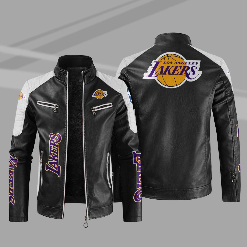 Los Angeles Lakers NBA Leather Jacket
