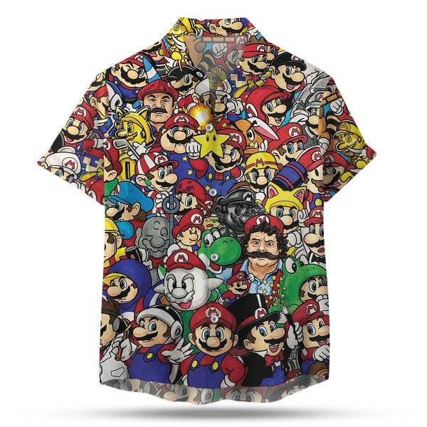 50 Shades of Mario Hawaiian Shirt