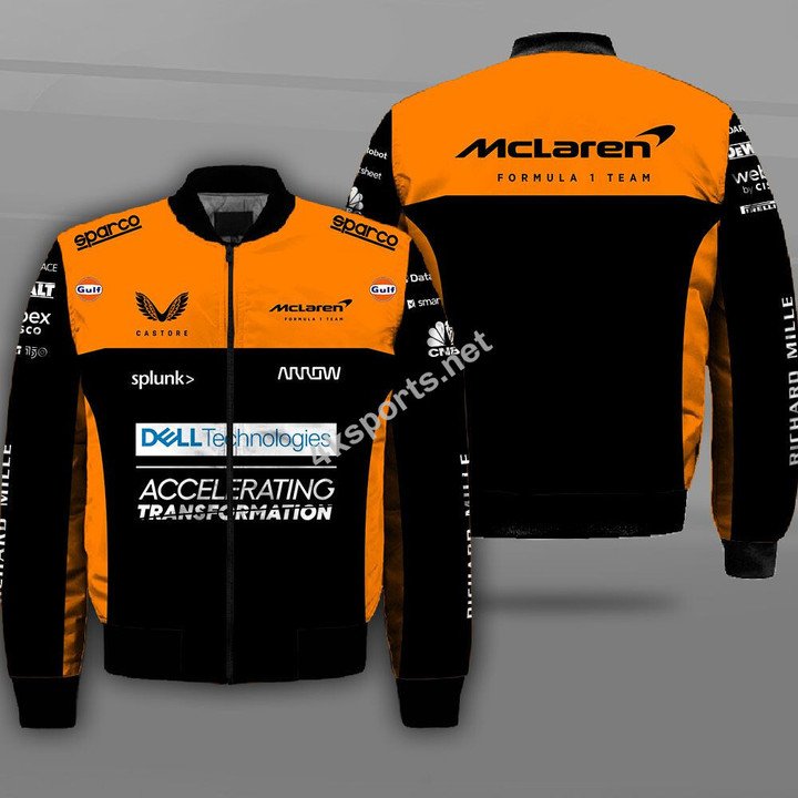 Mclaren Racing F1 Team Bomber Jacket