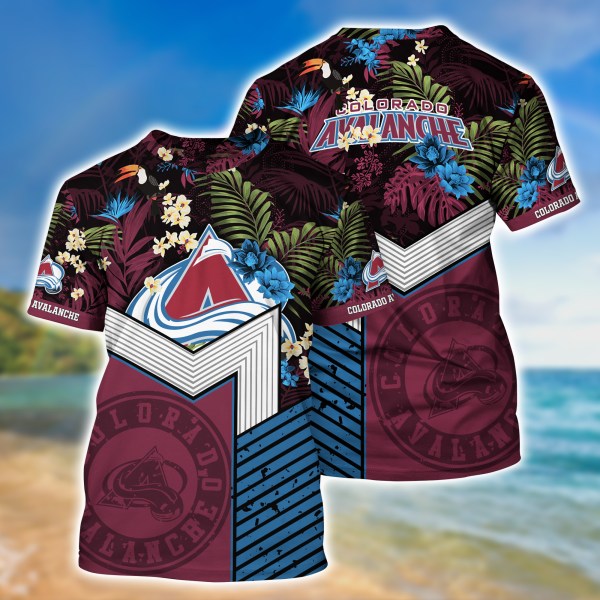 Colorado Avalanche New Collection Summer 2022 Hawaiian Shirt