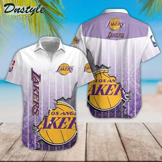 Los Angeles Lakers NBA Hawaiian Shirt