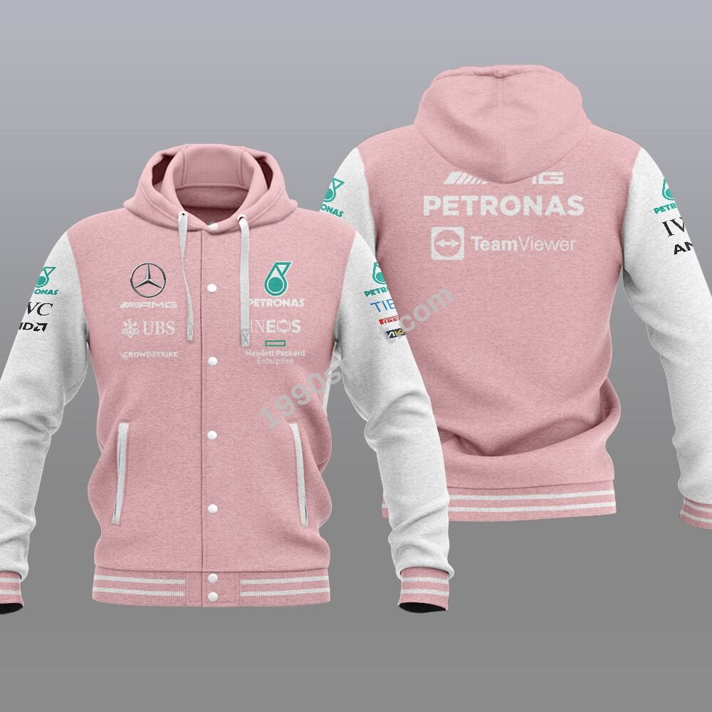 Mercedes Racing 2022 Hooded Varsity Jacket