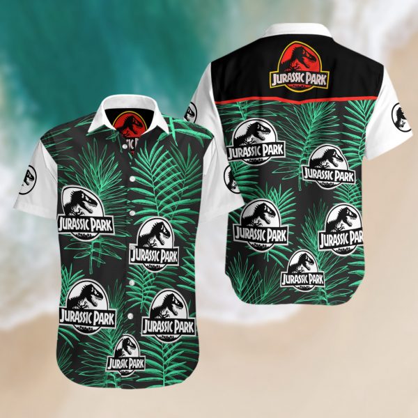 American Apparel Jurassic Park Hawaiian Shirt