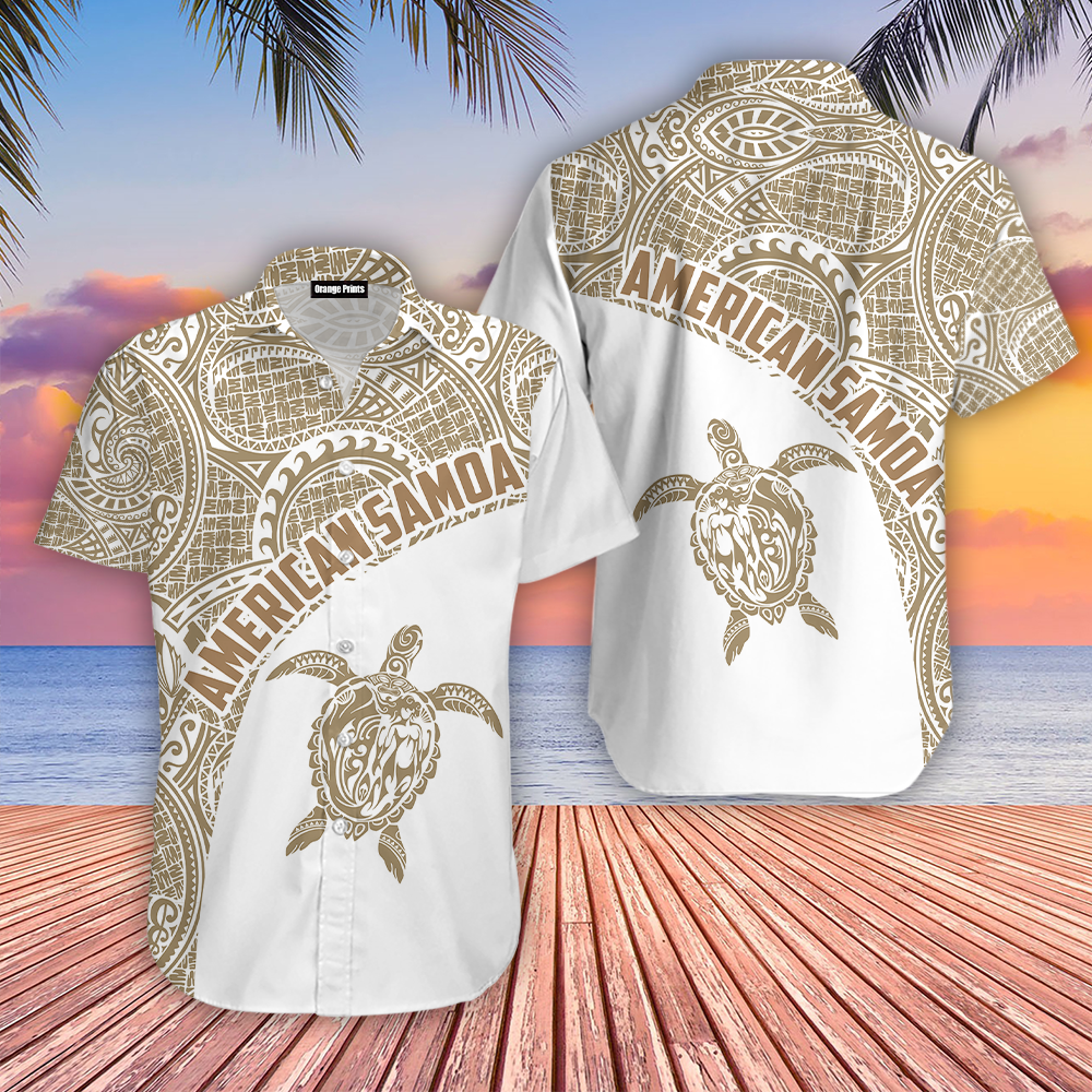 American Samoa Polynesian Hawaiian Shirt