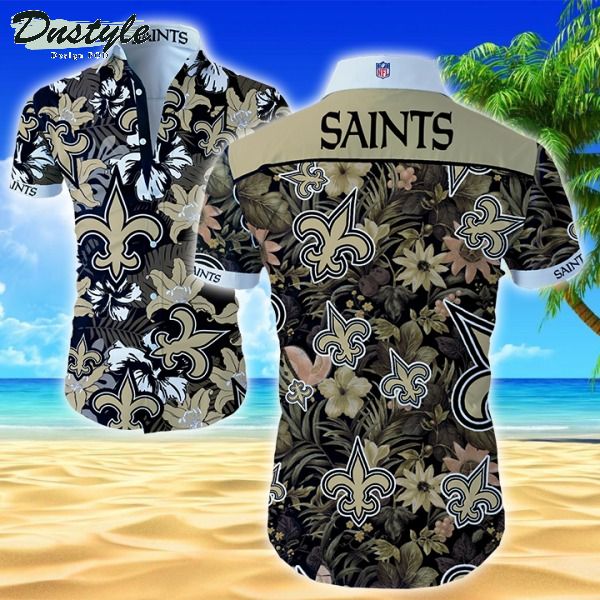 NFL New Orleans Saints Hawaiian Shirt Summer Button Up
