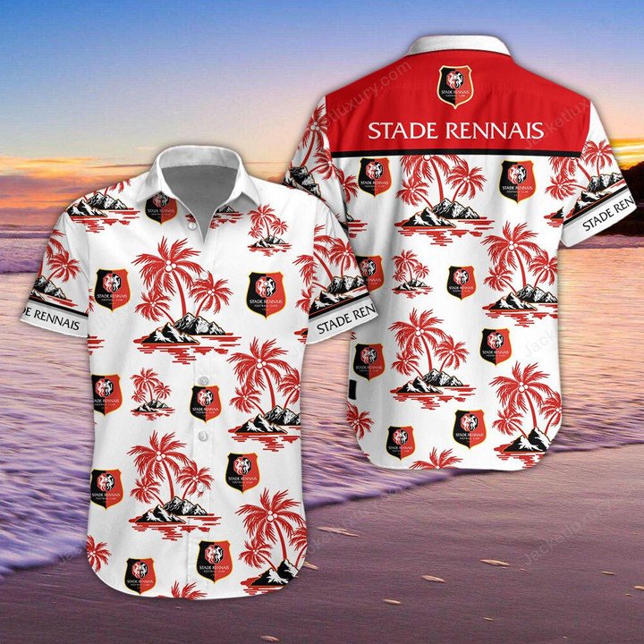 Stade Rennais F.C Hawaiian Shirt