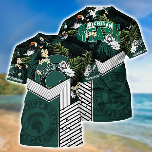 Michigan State Spartans New Collection Summer 2022 Hawaiian Shirt