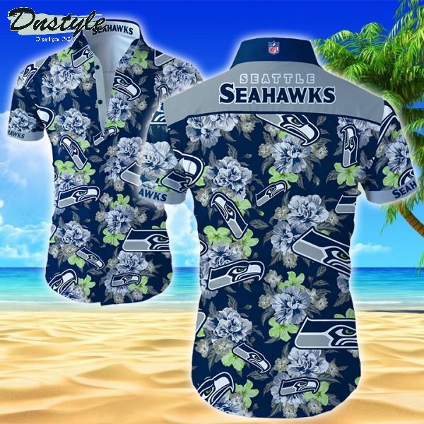NFL Seattle Seahawks Hawaiian Shirt Summer Button Up