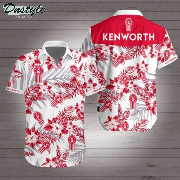 Kenworth Hawaiian Shirt Summer Button Up