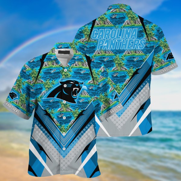 Carolina Panthers NFL Tropical Hawaiian Shirt