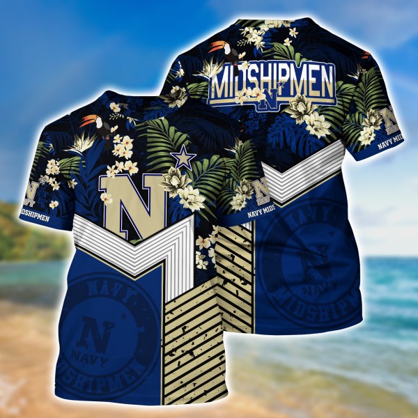 Navy Midshipmen New Collection Summer 2022 Hawaiian Shirt