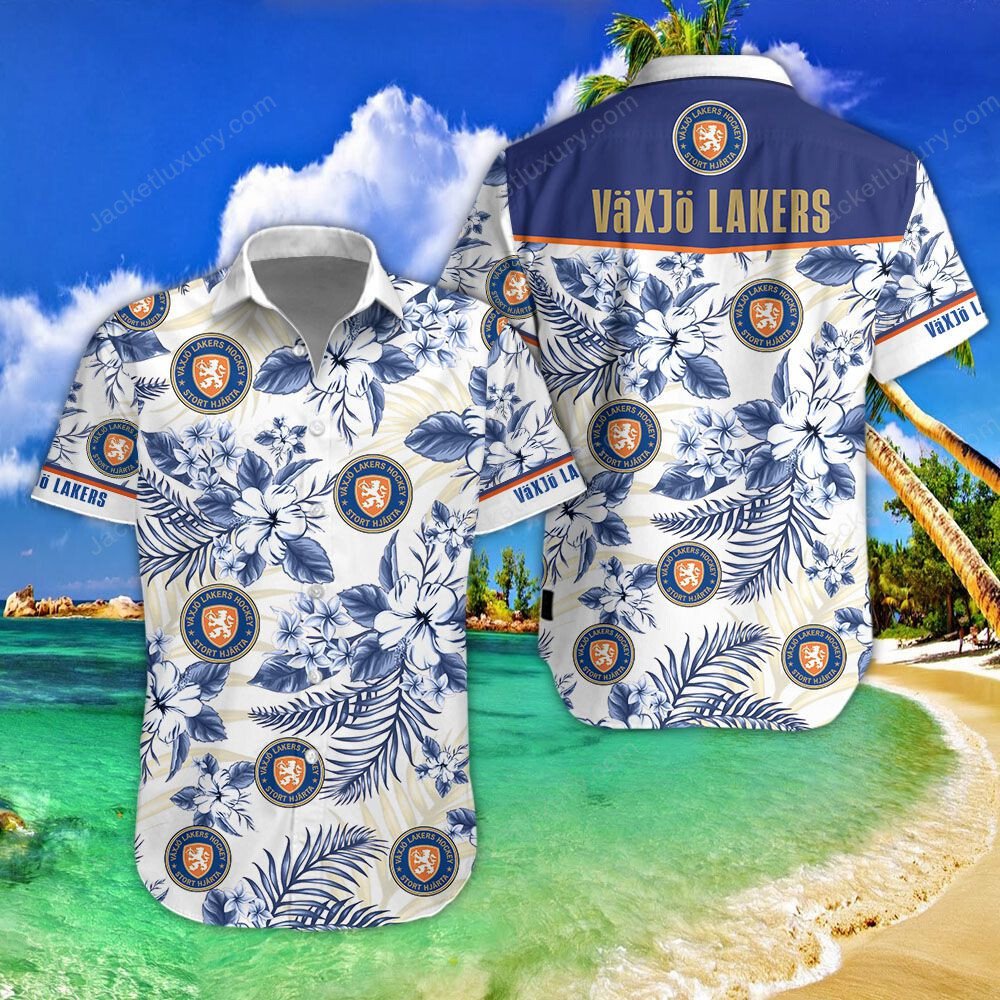 Vaxjo Lakers 2022 tropical summer hawaiian shirt