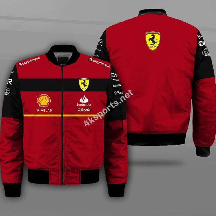 Ferrari Racing F1 Team Bomber Jacket