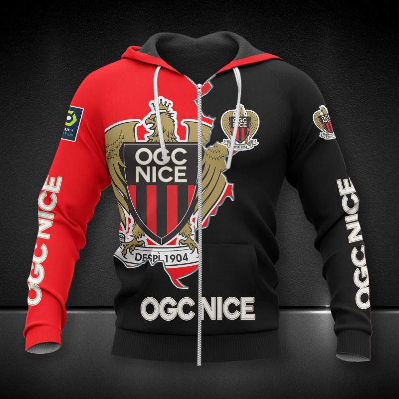 OGC Nice 3d all over printed hoodie