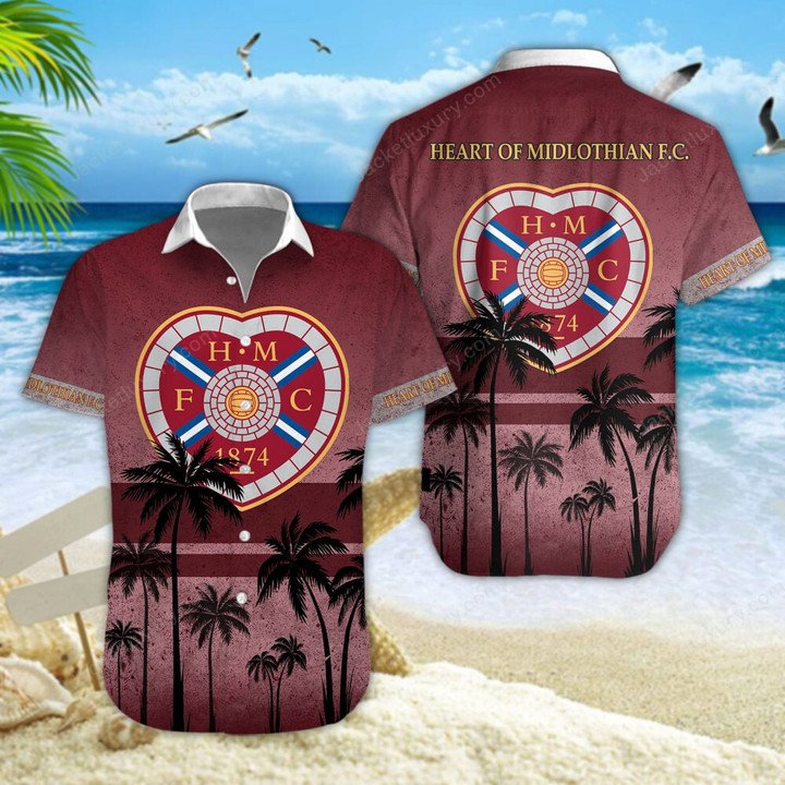 Heart of Midlothian F.C. Hawaiian Shirt