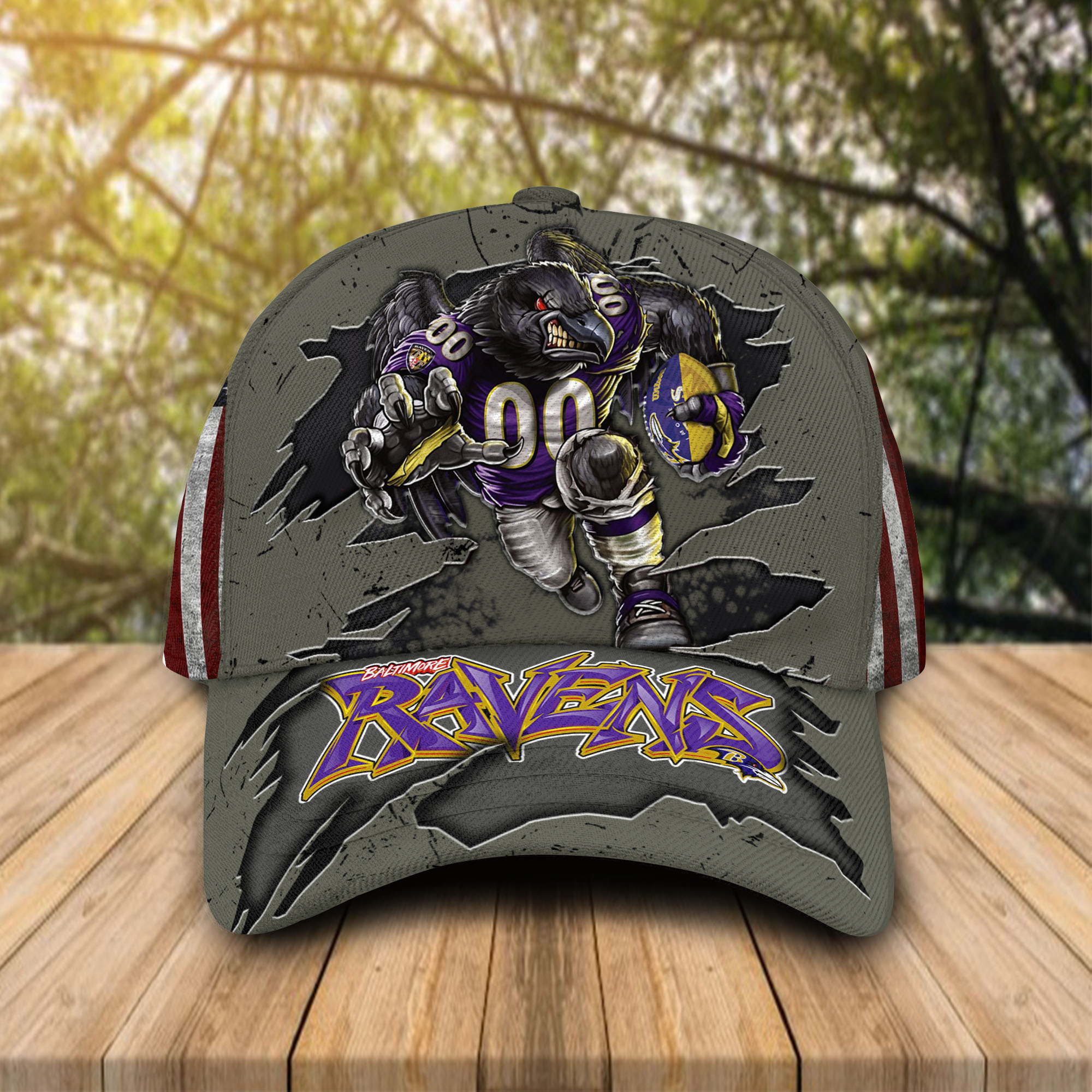 Baltimore Ravens NFL Mascot Classic Cap