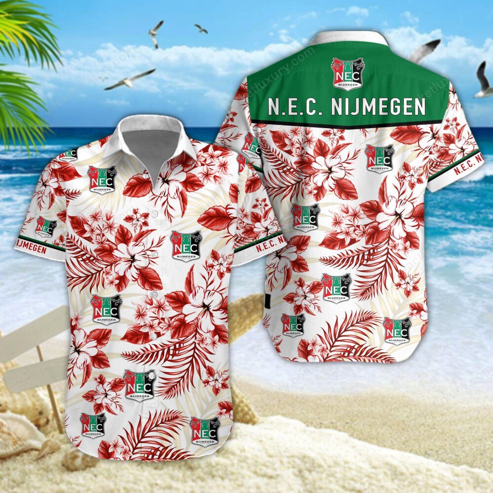 N.E.C. Nijmegen 2022 tropical summer hawaiian shirt