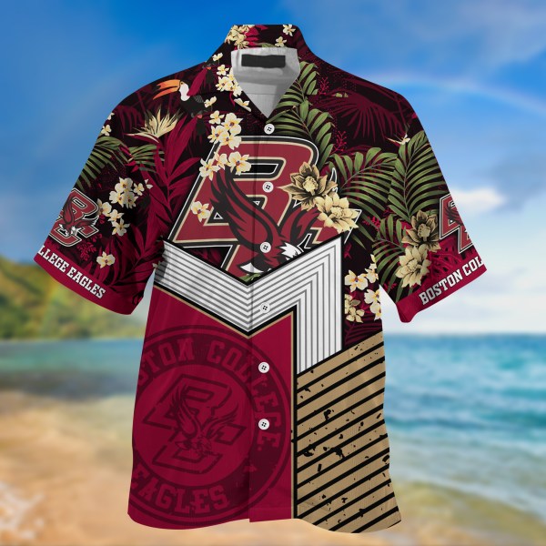 Boston College Eagles New Collection Summer 2022 Hawaiian Shirt